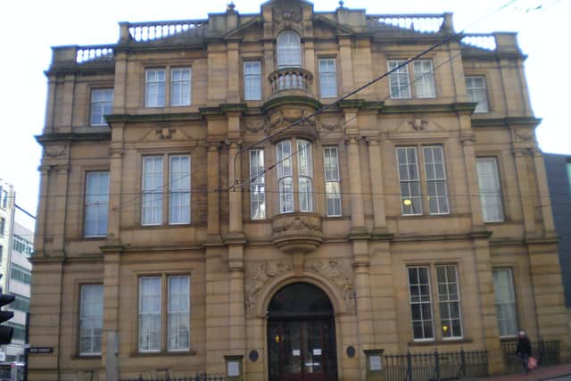 The imposing Firth College building on West Street