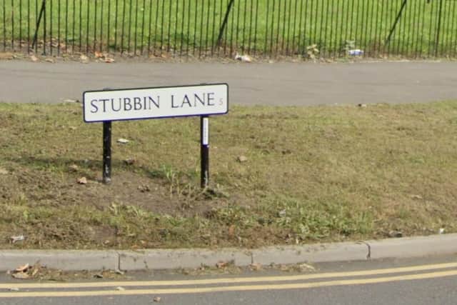 A teenager was reportedly assaulted with a rounders bat by a driver who was forced to brake on Stubbin Lane.