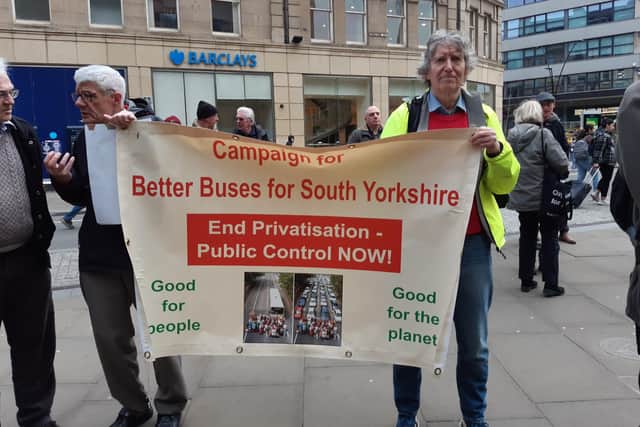 South Yorkshire passengers to protest poor bus services in Sheffield