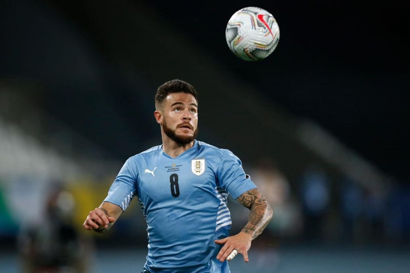 Cagliari midfielder Nahitan Nandez is ‘destined’ to sign for Leeds United this summer. (La Nuova Sardegna)

(Photo by Wagner Meier/Getty Images)