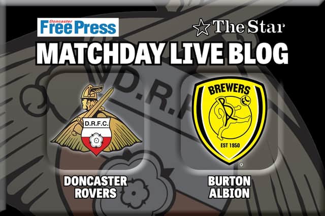 Doncaster Rovers v Burton Albion