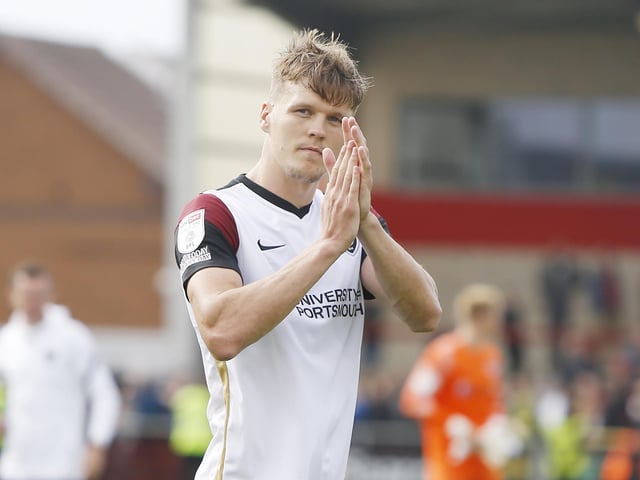 The no-nonsense centre-back is establishing himself as a real fans' favourite at Fratton Park following his initial loan move Norwich in 2019.