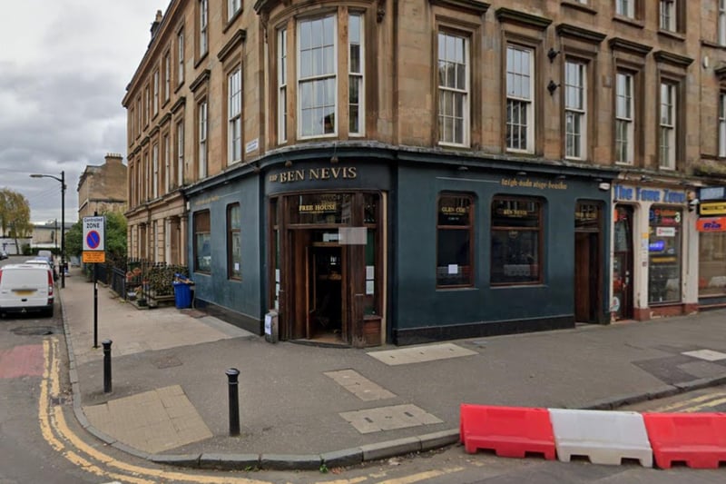The Ben Nevis is a much-loved traditional pub on Argyle Street in the trendy Finnieston area of the city. Pick from a huge range of whiskies in the towering shelves behind the bar, then combine your visit with a trip to one of the many great restaurants nearby.