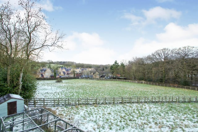 Estate agent Bagshaws Residential says: "We believe that this offers a superb potential development opportunity subject to obtaining the relevant planning consent." There is a public footpath across the paddock.