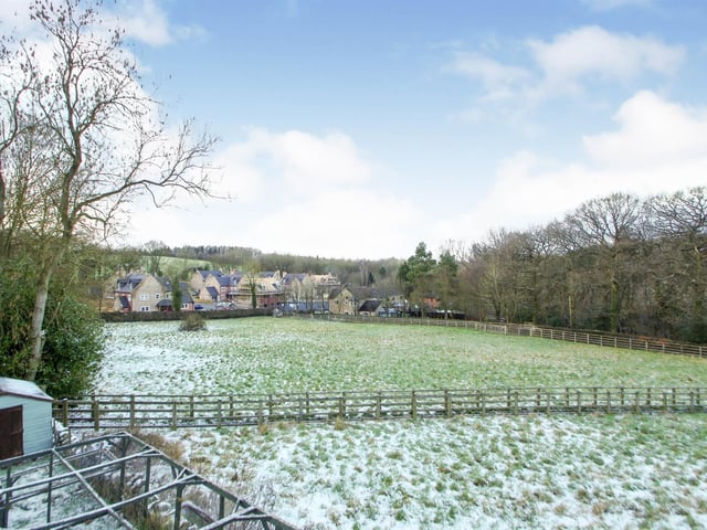 Estate agent Bagshaws Residential says: "We believe that this offers a superb potential development opportunity subject to obtaining the relevant planning consent." There is a public footpath across the paddock.