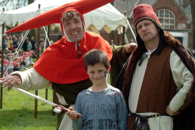 The Knights Tournament at Bolsover castle in 2006