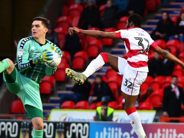 The left-footed centre-back returns to Donny on a permanent basis after an impressive loan spell last season. He signed a two-year deal at the Keepmoat, joining for an undisclosed fee.