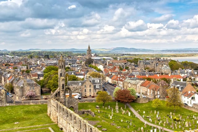 St Andrews also proves popular, with an annual increase in rental searches of 16.7 per cent.
