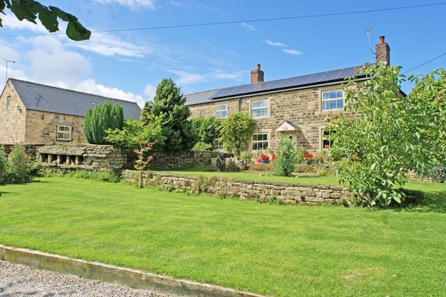 This four-bedroom detached house comes with two holiday cottages, with the potential to create a third in a barn. The asking price is £900,000 and the sale is being handled by Sally Botham Estates. (https://www.zoopla.co.uk/for-sale/details/44752957)