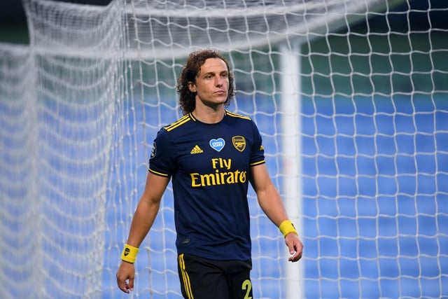 Arsenal boss Mikel Arteta has admitted David Luiz may have played his last game for the club following the ongoing uncertainty surrounding his contract, which expires on July 1. (Various)