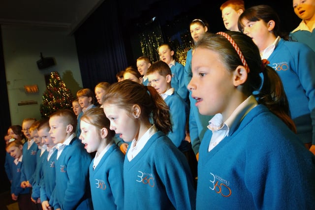 Pupils from Academy 360 put on wonderful Christmas performances in 2008. Can you spot someone you know in this photo?