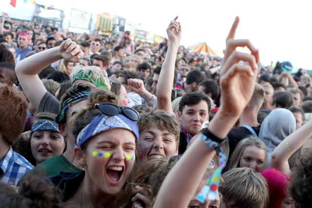 The Fratellis fans in 2014