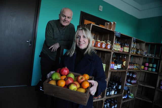 A co-op which specialises in high quality food and drinks has set up shop in a historic city centre building as part of a major regeneration project. The Sunshine Co-operative has already built up a following after three years delivering boxes of sustainably-grown goods and other locally-sourced produce. Now, for the first time, they have a dedicated shop where people can browse the goods on sale after moving from the Eagle Building in the East End to the bottom of High Street West, as part of the major regeneration of the 170-175 block of buildings. While the delivery box service continues, made up in the new stock room, the shop means people can pick up individual goods from a whole range of producers including Funk Kombucha, Northumbrian Pantry, Calders Kitchen, Suma wholefoods, Catchi’s Kimchi, 40 Kola, Screaming Chimp, as well as eco-friendly beauty products and many more