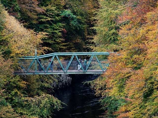 Garry Bridge at Linn of Tummel.
