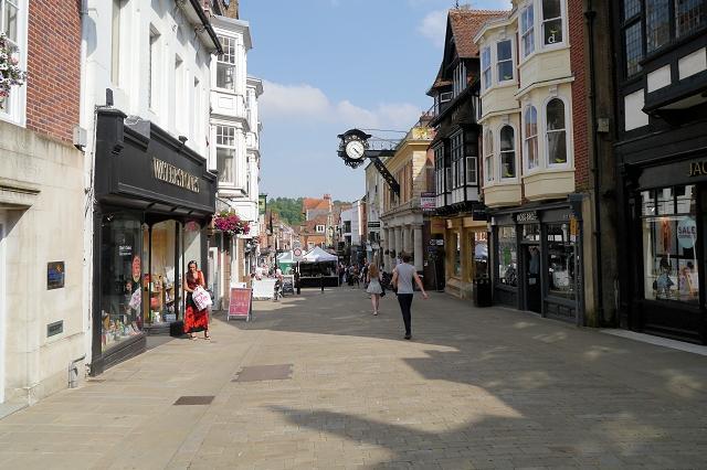 The fourth most common place people left the area for was Winchester, with 471 departures in the year to June 2019.