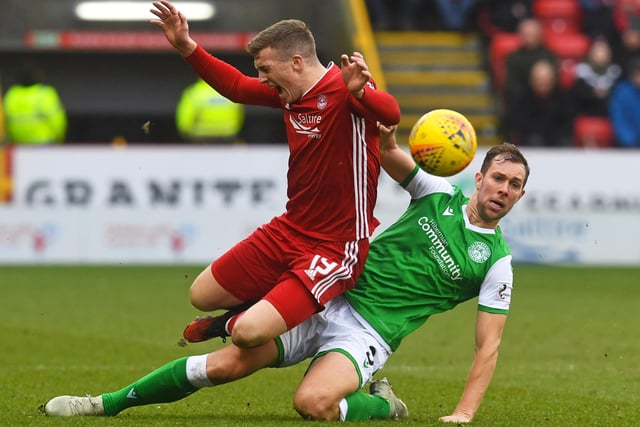 Was competing well in midfield but let himself and his team down with a rash and needless challenge on Lewis Ferguson when he was already on a yellow card.
