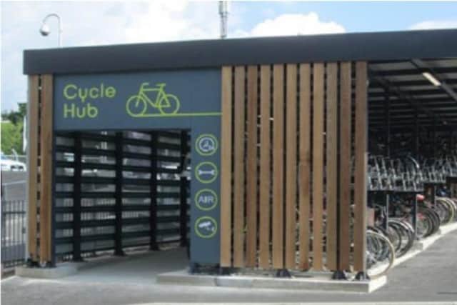 A secure cycle hub is 'critical' to boosting bike use, planners believe, and is needed early on in any bicycle infrastructure project.