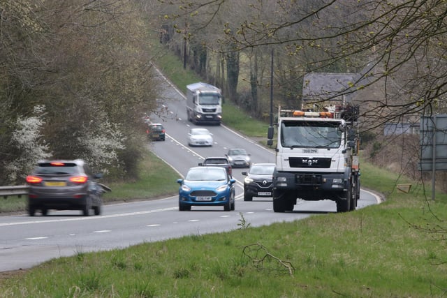 There were 23 accidents causing casualties on the A632 through Chesterfield borough between 2014-2018.