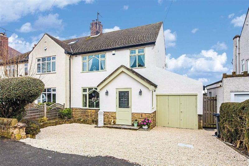 Offers in the region of £485,000 are being invited for this three bedroom semi-detached house. (https://www.zoopla.co.uk/for-sale/details/57923836)