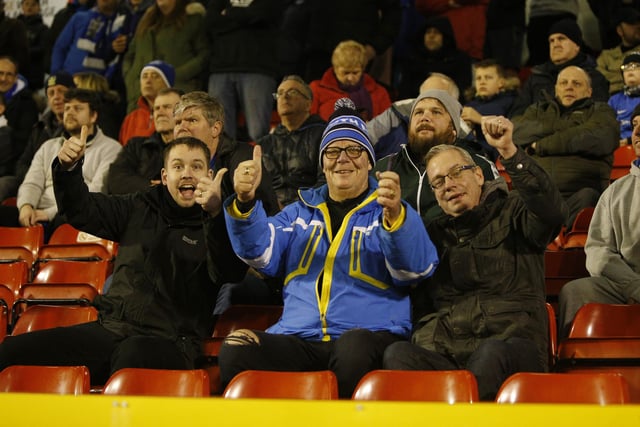 226 fans made the journey to Walsall in the Leasing.com Trophy - just three days after an FA Cup trip to Fleetwood. It represents the Blues' lowest away attendance of the season - but who could blame them. Only 1,082 supporters were there in total.