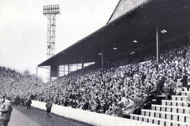 World Cup crowds at Hillsborough football ground, 1966.
