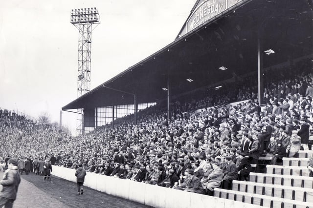 Foules de la Coupe du monde au terrain de football de Hillsborough, 1966.