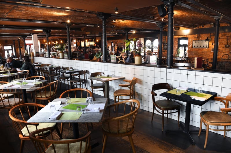 Brasserie Blanc, in Sovereign Street, is another award-winning restaurant in Leeds. The popular French restaurant scooped a Diners' Choice Winners last year. 