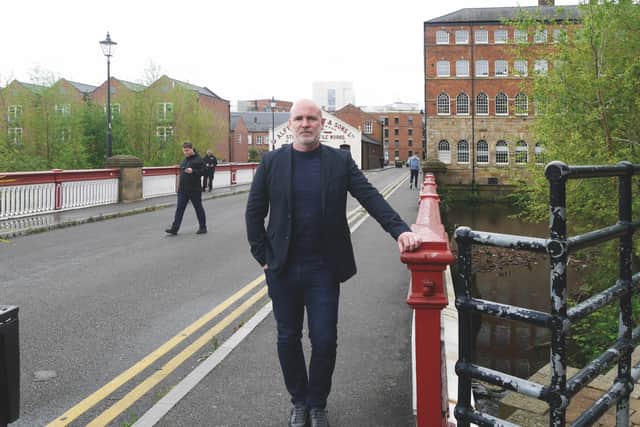 Matt Bowker has noticed how people flock to the bridge to get a break from the urban environment.