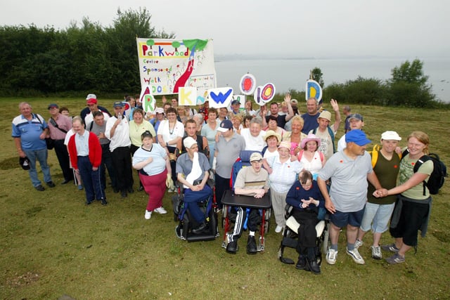 In 2006 residents from the Parkwood Day Centre, based in Alfreton, Derbyshire, took part in a sponsored walk at Carsington Water.
