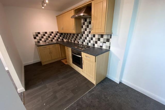 One-bedroom flat at Northgate House, Standishgate, Wigan, for £450 pcm - see bit.ly/354OsDR
