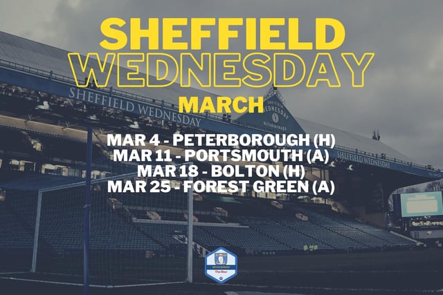 March will see Wednesday make the trip to Forest Green Rovers for a vegan sausage roll and hopefully three points on the road.