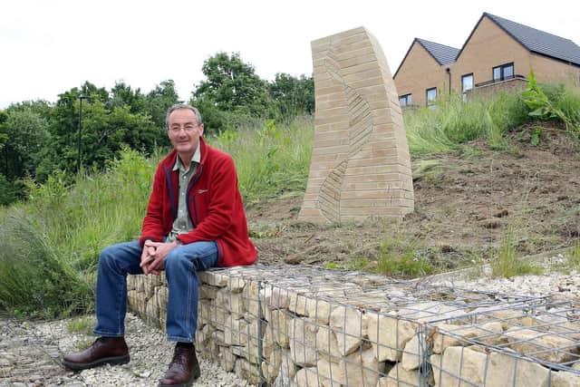 Howard Bowcot Two ton Howard Bowcott artworks installed in Norfolk Park, Sheffield ...