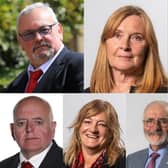 Seven councillors have been suspended by the Labour Party for voting against the whip in a full council meeting.