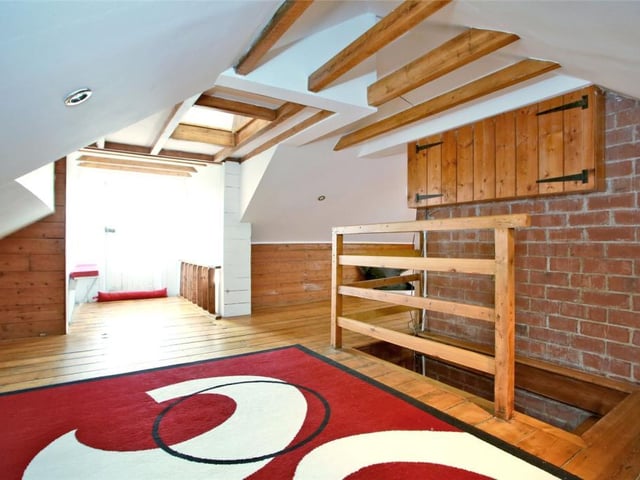 Attic room.