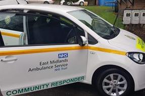 Have been on standby throughout the pandemic. They volunteer on behalf of EMAS and attend 999 calls in their own time.