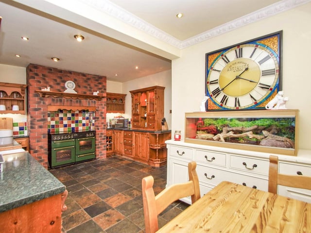 The property offers generous living accommodation throughout.