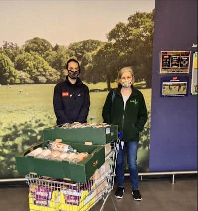 Jack’s supermarket, on Kilner Way, donated a selection of treats to Burngreave Foodbank