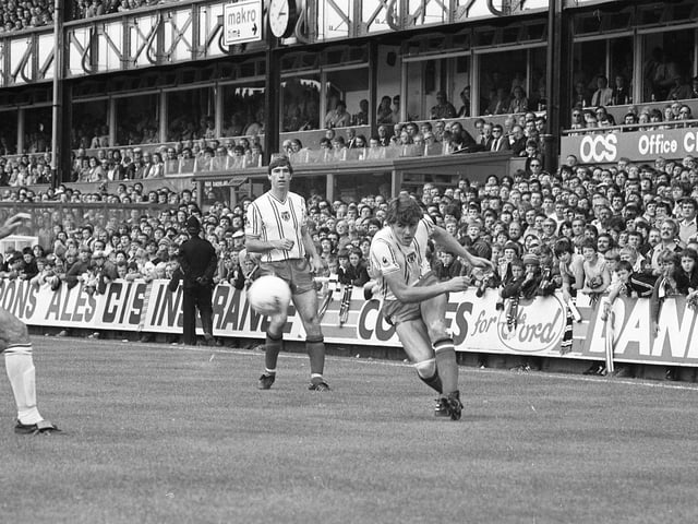 Born in 1963, Pickering, right, remains the last South Shields-born footballer to have played for England after gaining one full cap in 1983 while at Sunderland.