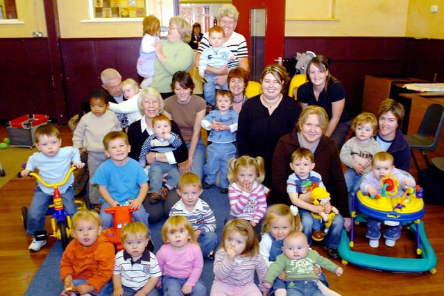 The Greatham Village playgroup got our photographer's attention in 2006. Is there someone you know in this photo?