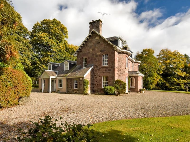 Driveway to house.
