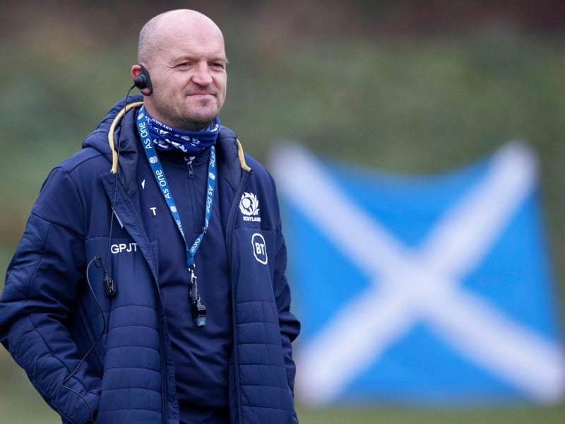 Scotland head coach Gregor Townsend has named his starting side to face Ireland in the Six Nations this weekend (Photo by Craig Williamson / SNS Group)