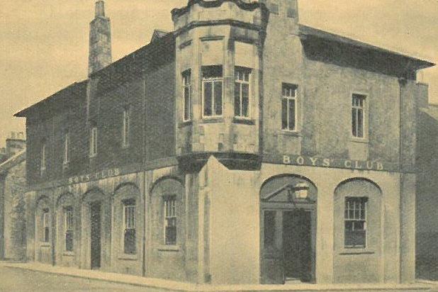 Boys Club in Rose Street, Kirkcaldy - where it all began in 1926.