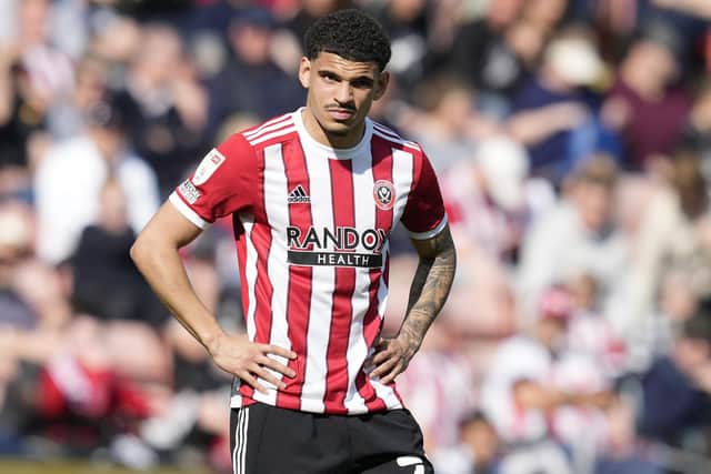 Morgan Gibbs-White of Sheffield United: Andrew Yates / Sportimage