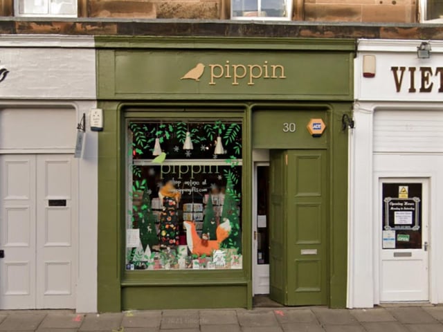 Pippin Gifts, on Haymarket Terrace, sells a wonderful range of quirky cards and gifts. One customer praised the "super helpful owner who beautifully wrapped all my purchases".