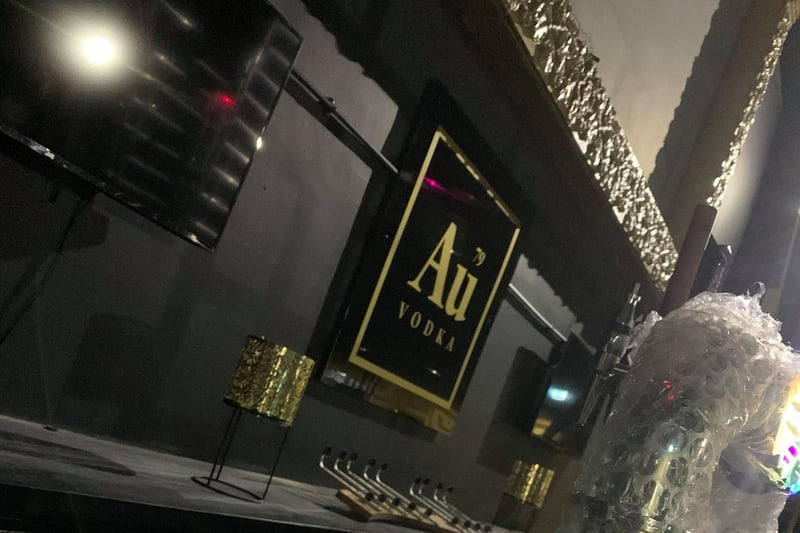 The AU vodka bar