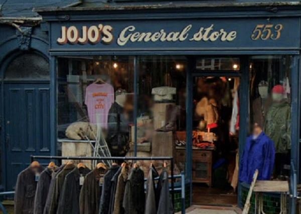 Jojo’s General Store by Rag Parade focuses on helping people find the rarest and best designed vintage menswear pieces from around the globe and sells a range of clothing including jackets, trainers, shirts and trousers with items pre and post war dating from the 1880’s to 1970’s – there’s also a small selection of ladies wear.