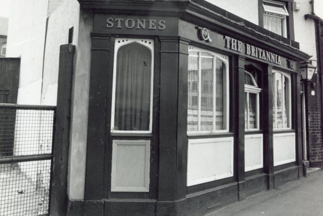 The Britannia Inn, Attercliffe, pictured in August 1988