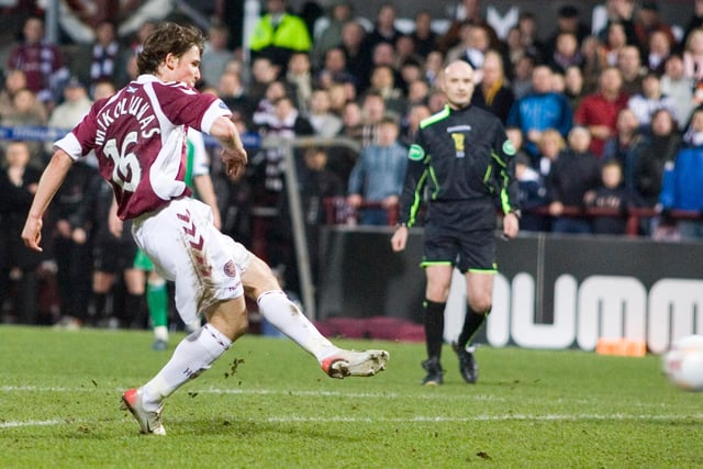 One of the first Lithuanian players to arrive at Tynecastle, spending four and a half seasons on loan from Kaunas. He was a divisive figure during his time in Scotland, known for barging a linesman and diving against Scotland. But he helped Hearts win a Scottish Cup and produced a number of big moments, notably a winner in a 3-2 derby win over Hibs.