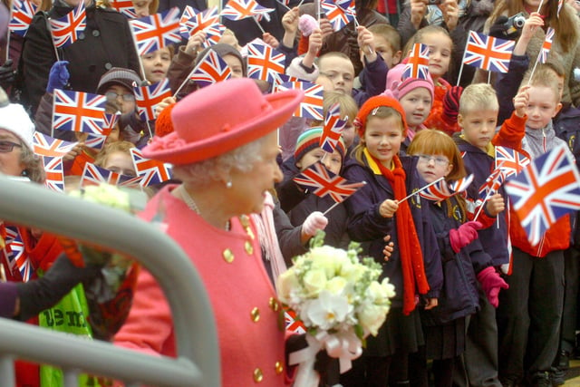 Sunderland's younger generation turned out in force to meet the Queen in 2009. Are you pictured?