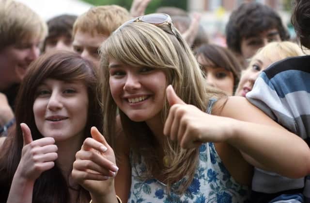 Music fans enjoying Tramlines in Sheffield back in 2010.